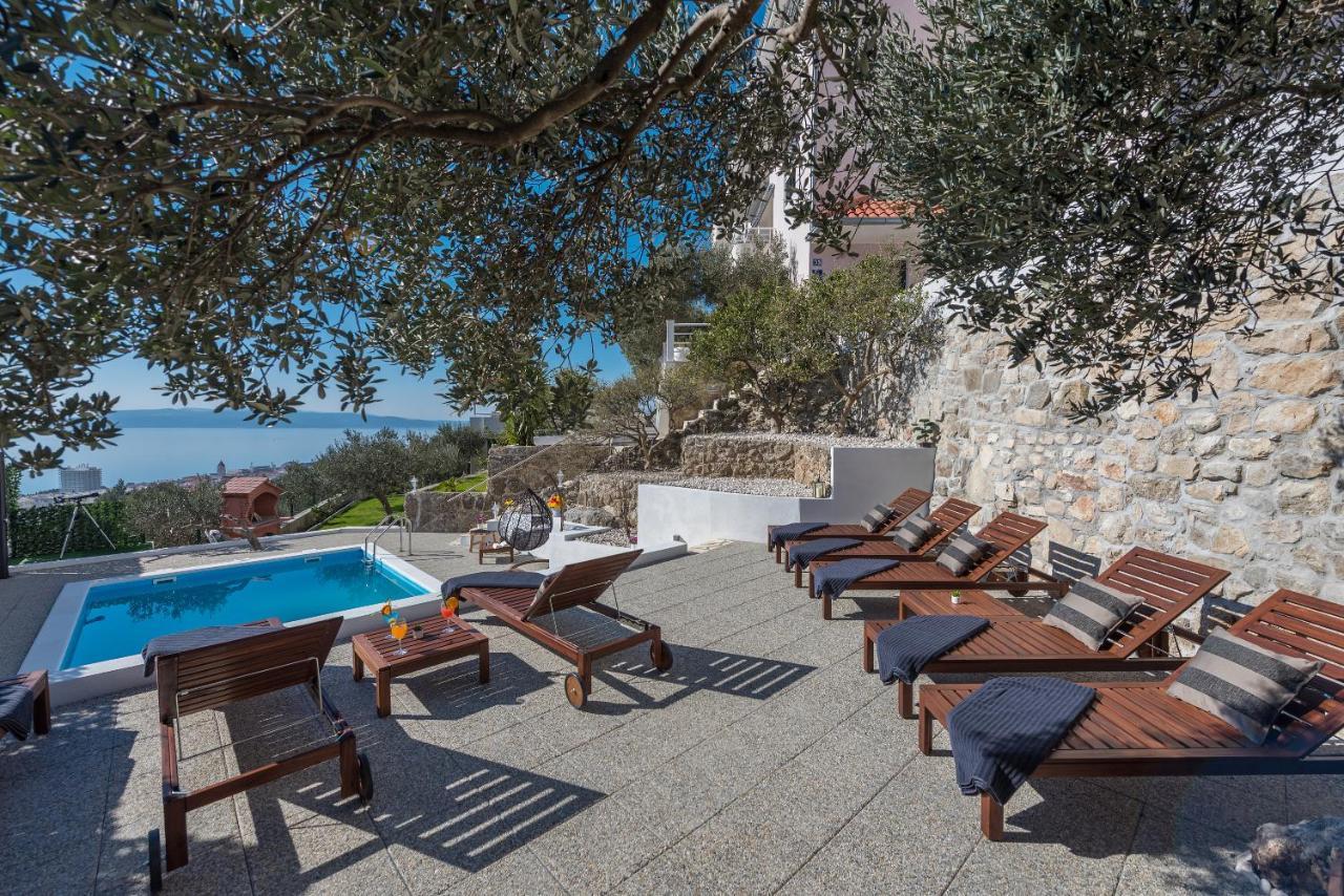 Villa Petra Apartment With Private Pool Makarska Exterior foto