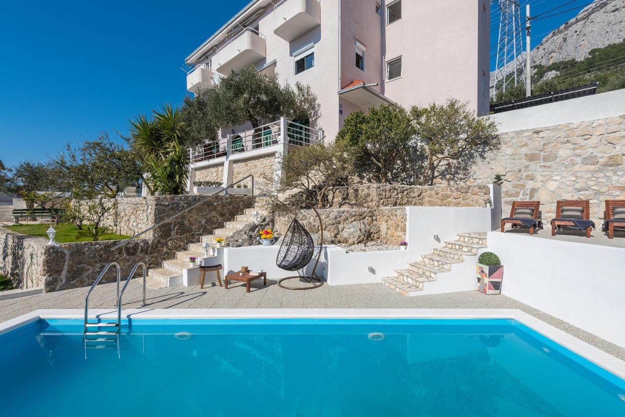 Villa Petra Apartment With Private Pool Makarska Exterior foto